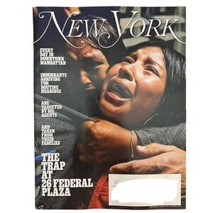 New York Magazine October 20 2025 The Trap at 26 Federal Plaza